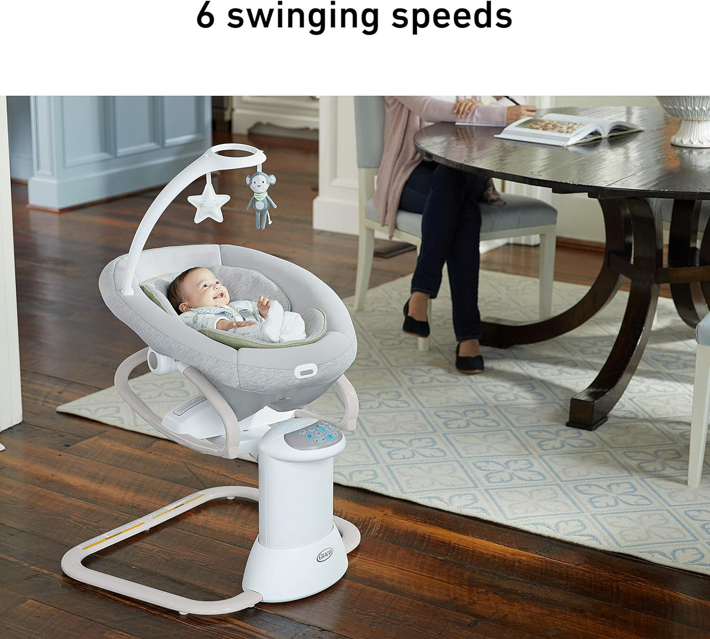 Versatile Baby Swing & Portable Rocker